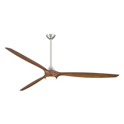 Minka Aire 84"  Pierce Brushed Nickel Led Smart Ceiling Fan