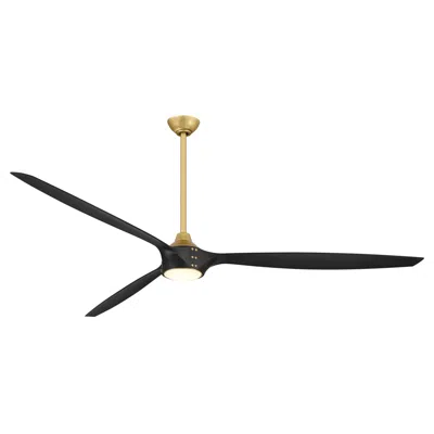 Minka Aire 84"  Pierce Legacy Brass Led Smart Ceiling Fan