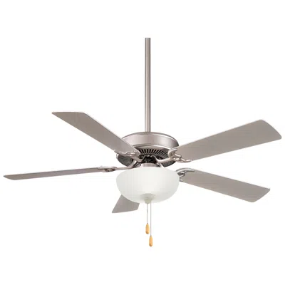 Minka Aire Contractor Uni-pack 52-in Led Brushed Steel Ceiling Fan