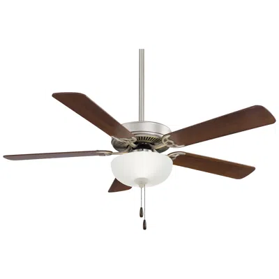 Minka Aire Contractor Uni-pack 52-inch Led Brushed Steel Ceiling Fan