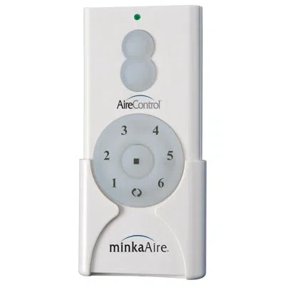 Minka Aire Dc Hand Held Remote Transmitter In White Finish