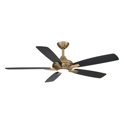 Minka Aire Dyno 52" Led Ceiling Fan In Black