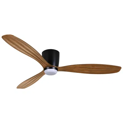 Minka Aire Minka-aire Ventiara 52-in Led Coal Black Indoor/outdoor 3-blade Ceiling Fan