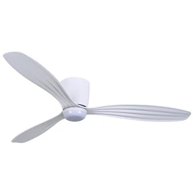 Minka Aire Minka-aire Ventiara 52-in Led Flat White Indoor/outdoor 3-blade Ceiling Fan