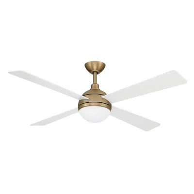 Minka Aire Orb 54" Led Ceiling Fan In White