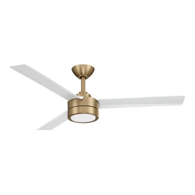 Minka Aire Roto 52" Led Ceiling Fan In Gold