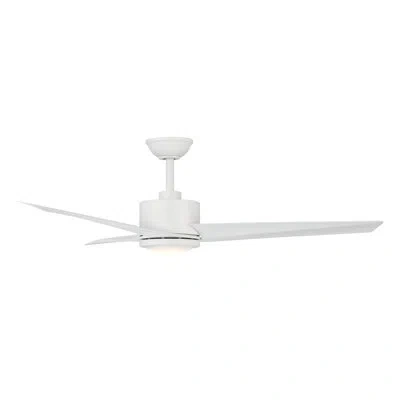 Minka Aire Verna 52" 5cct Led Ceiling Fan In White