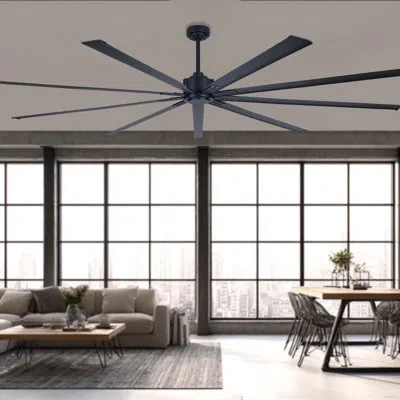 Minka Aire Xtreme 96" Ceiling Fan In Black