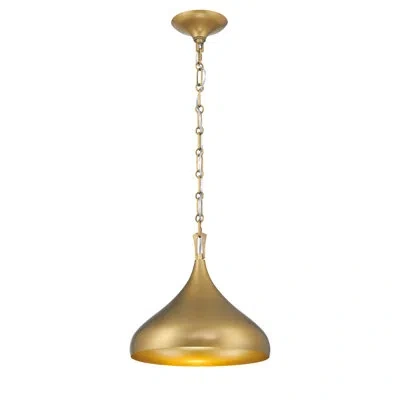 Minka Lavery 1 Light Pendant In Legacy Brass