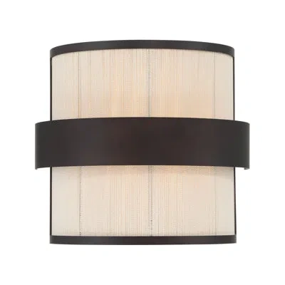 Minka Lavery 2 Light Wall Sconce In Legacy Brass (painted) & Dark