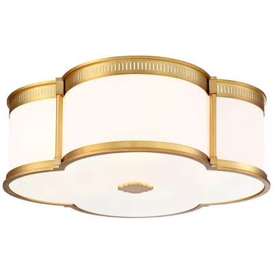 Minka Lavery 22" Wide Liberty Gold Led Flush Mount Ceiling Light