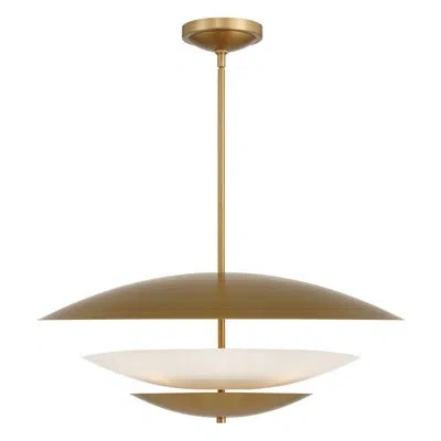 Minka Lavery 5 Light Pendant In Legacy Brass
