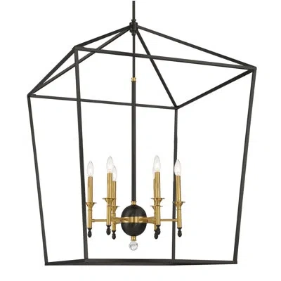 Minka Lavery 6 - Light Kitchen Island Modern Linear Pendant