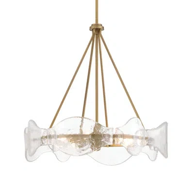 Minka Lavery 6 Light Pendant In Legacy Brass