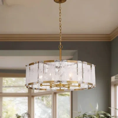 Minka Lavery 6 Light Pendant In Legacy Brass