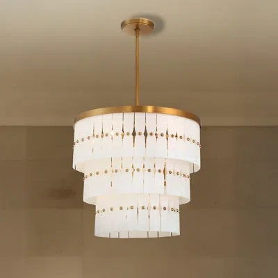 Minka Lavery 9 Light Pendant In Legacy Brass