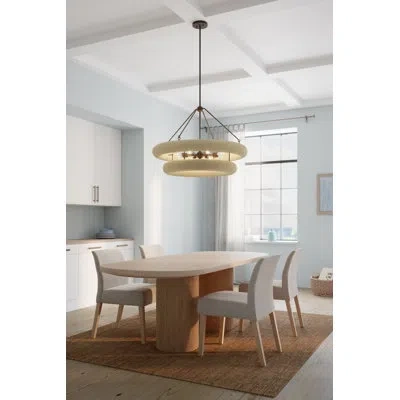Minka Lavery Aeris 36" 8-light Pendant In Bronze