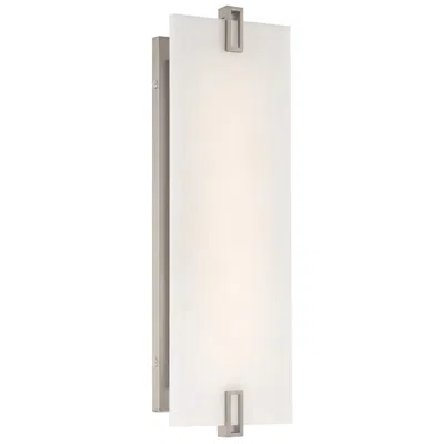 Minka Lavery Aizen 19" Led Brushed Nickel Wall Sconce Light