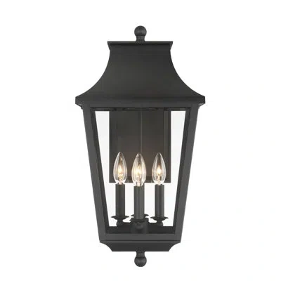 Minka Lavery Altimeter - 4 Light Outdoor Wall Mount In Sand Coal Finish In Sand Coal;sable Charbon