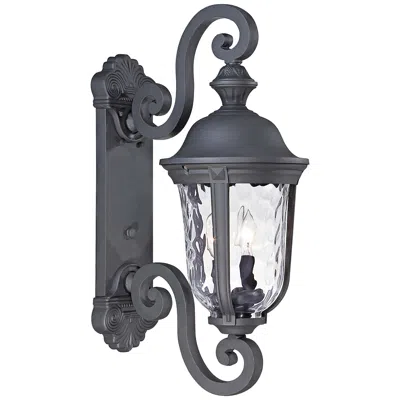 Minka Lavery Ardmore 24 1/2" High Black Outdoor Wall Light