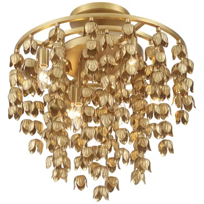 Minka Lavery Ashgrove 6-light 21-in Legacy Brass Indoor Semi-flush