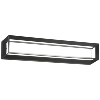 Minka Lavery Averton 30" Wide Coal Metal Rectangular Led Bath Light