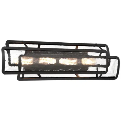Minka Lavery Bella Collina 2-light Black 30-in. Bath Vanity