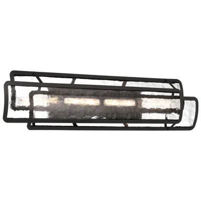 Minka Lavery Bella Collina 2-light Black 36-in. Bath Vanity