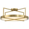Minka Lavery Boada 24" Wide Soft Brass Led Ceiling Light