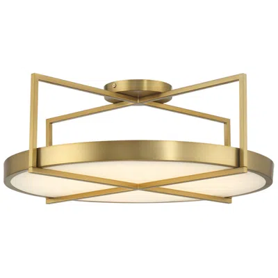 Minka Lavery Boada 24" Wide Soft Brass Led Ceiling Light