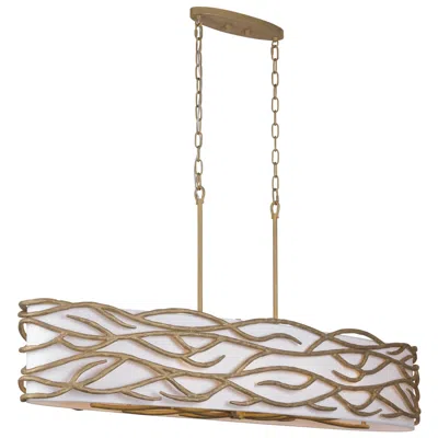 Minka Lavery Branch Reality 10-light Ashen Gold Island Chandelier