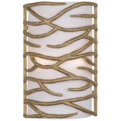 Minka Lavery Branch Reality 16" High Ashen Gold Wall Sconce