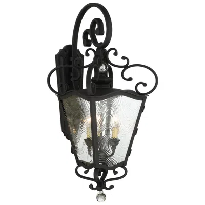 Minka Lavery Brixton Ivy 32 1/4" High Coal Outdoor Wall Light