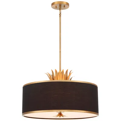 Minka Lavery Caprio 23 1/2" Wide 4-light Natural Brushed Brass Pendant
