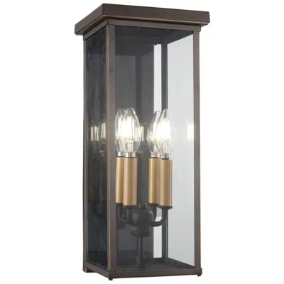 Minka Lavery Casway 17" High Oil-rubbed Bronze Outdoor Pocket Wall Light