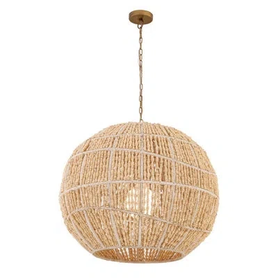 Minka Lavery Cavara 23" 1-light Pendant In Brass