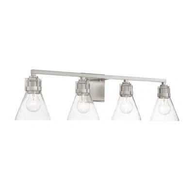 Minka Lavery Chatham Square - 4 Light Bath In Brushed Nickel
