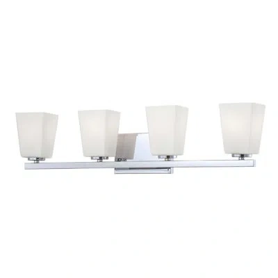 Minka Lavery City Square 4 - Light Vanity Light In Chrome