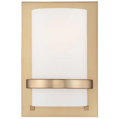 Minka Lavery Contemporary 10" High Honey Gold Wall Sconce