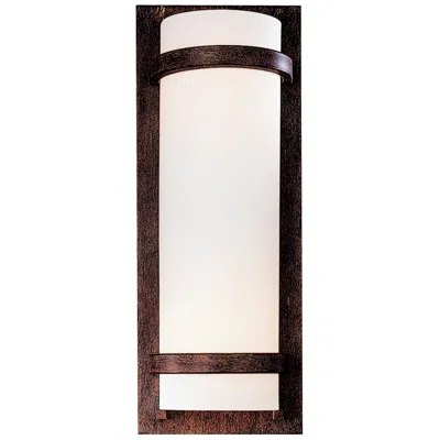 Minka Lavery Contemporary 17" High Iron Oxide Wall Sconce