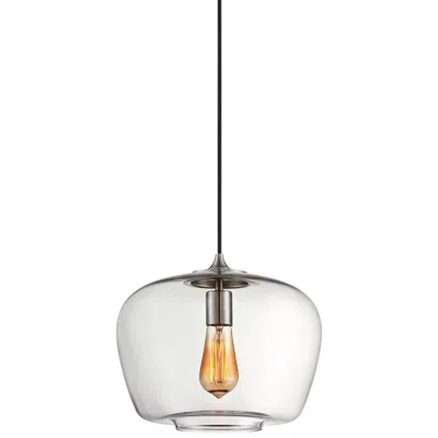 Minka Lavery Contemporary Urban 12 1/4" Clear Glass Mini Pendant Light