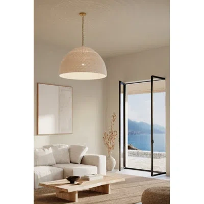 Minka Lavery Fernwood 36" 1-light Pendant In Brass
