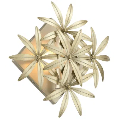 Minka Lavery Flower Child 12" Wide Modern Ambry Gold Wall Sconce