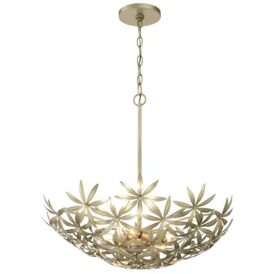 Minka Lavery Flower Child 21" Wide Ambry Gold 4-light Pendant