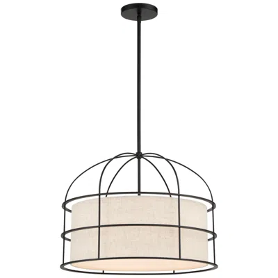 Minka Lavery Gateway Park 20"w Black Pendant Light By Minka Lighting Inc.