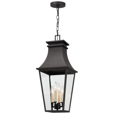 Minka Lavery Gloucester 25 1/4"h Sand Coal 4-light Outdoor Hanging Light