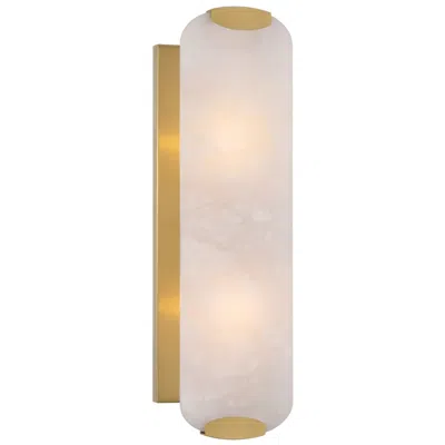 Minka Lavery Glowstone 2-light 5-in Legacy Brass Indoor Wall Sconce