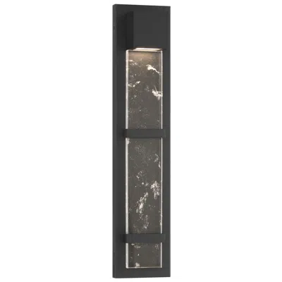 Minka Lavery Great Outdoors Sol 1-light 5.13-in Black Outdoor Wall Mount With Shade