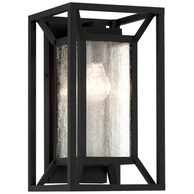 Minka Lavery Harbor View 13 1/4" High Sand Coal Outdoor Wall Light