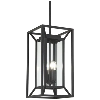 Minka Lavery Harbor View 22" High Sand Coal 4-light Outdoor Hanging Light
